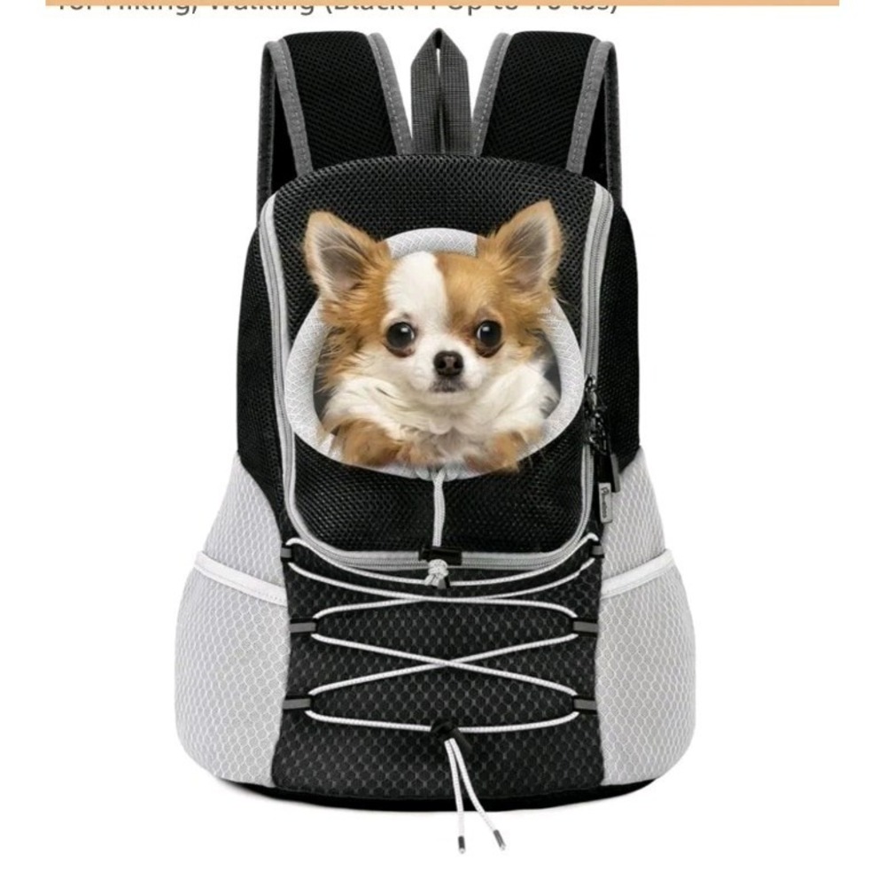Pawaboo Pet Dog Cat  Carrier Backpack, Puppy Travel Front Carrier for Small Pets